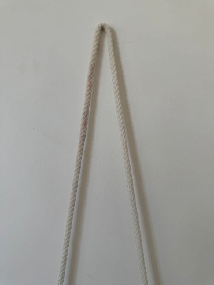 Sac blanc en rotin Vintage Authentique - photo numéro 10