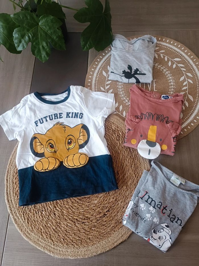 🐼 Lot Tee-shirts taille 18mois