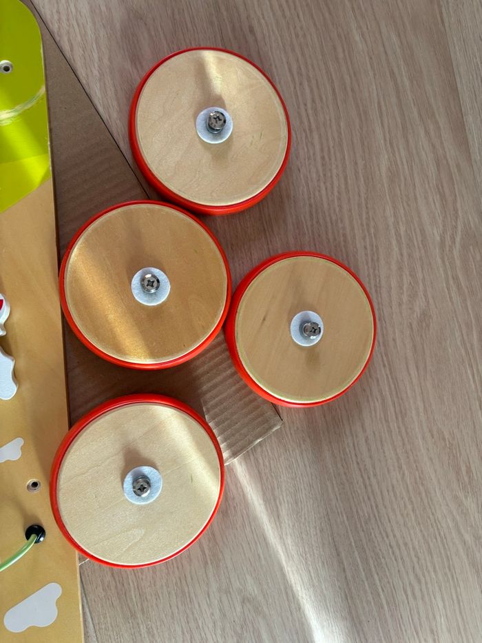 Chariot de marche en bois - photo numéro 4