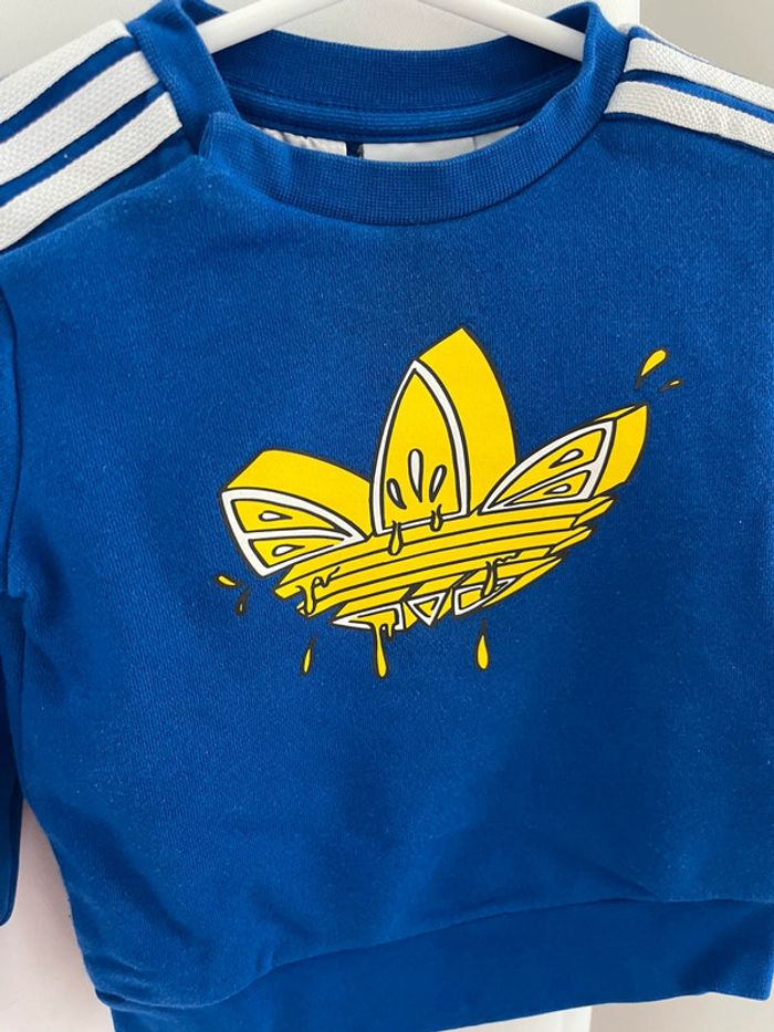 Sweat adidas 9/12 mois - photo numéro 2