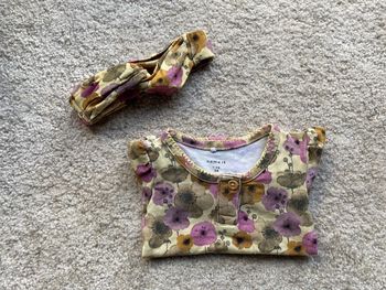 Lot bodie manches longues avec bandeau fleuris Name it 🌻