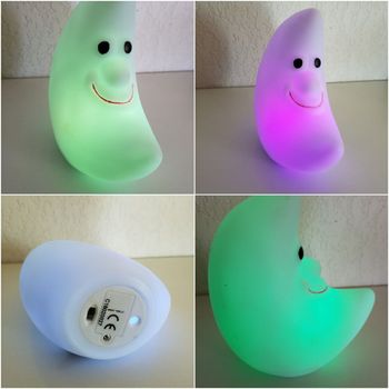 veilleuse lumineuse à changement de couleurs