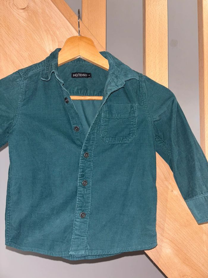 Chemise en velours In Extenso
