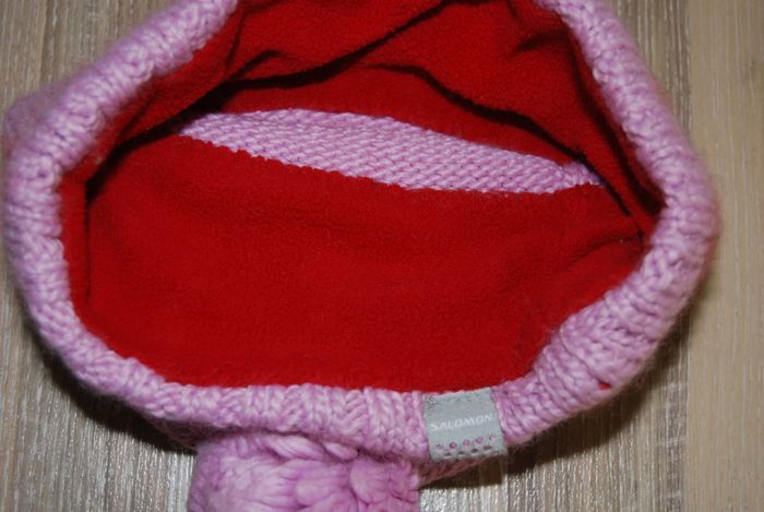 bonnet salomon filles 8-12 ans rose - photo numéro 2