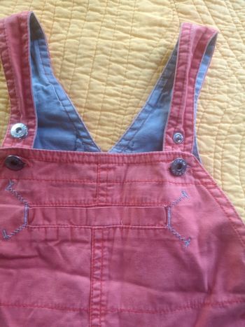 Salopette short 2 ans