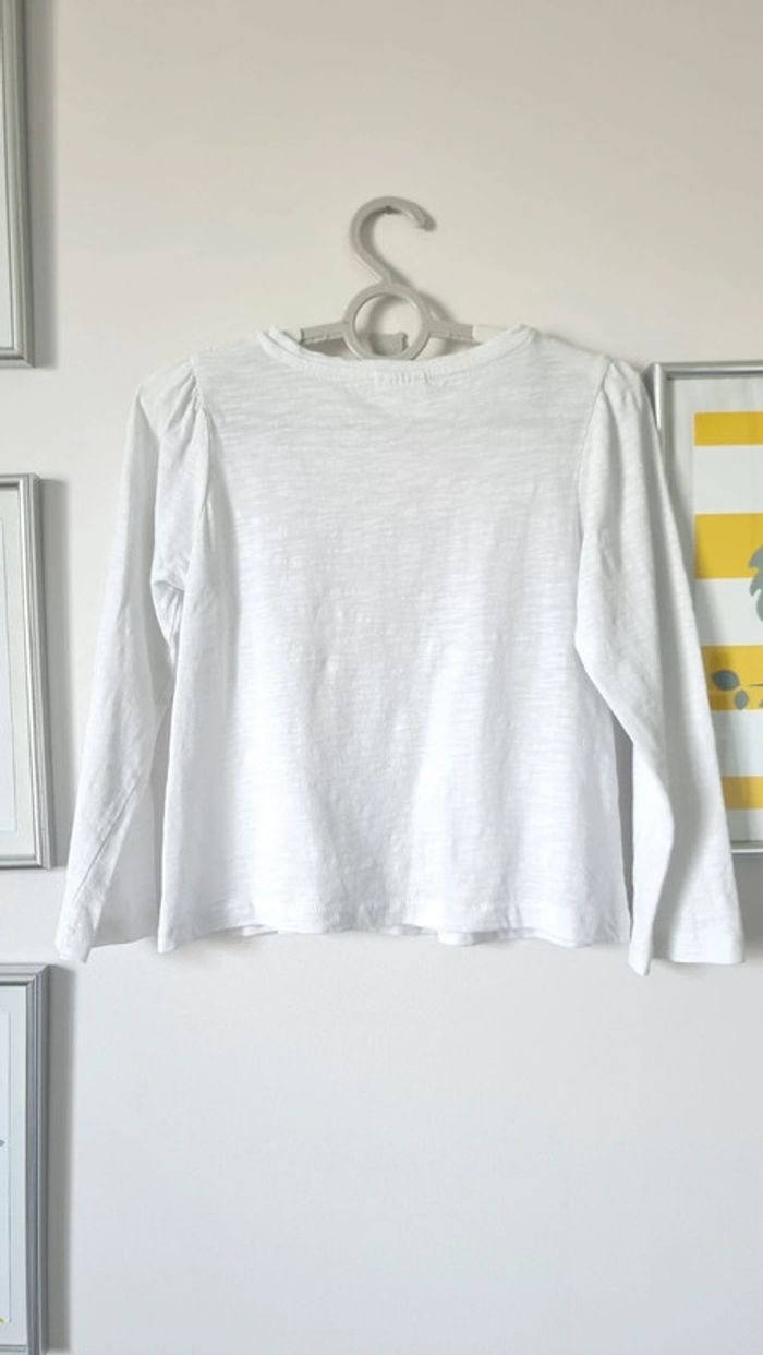 T-shirt, tunique blanche lefties taille 4-5ans neuf - photo numéro 2