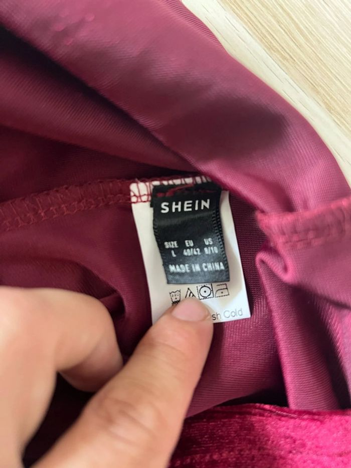 Très belle robe femme effets velours - photo numéro 2