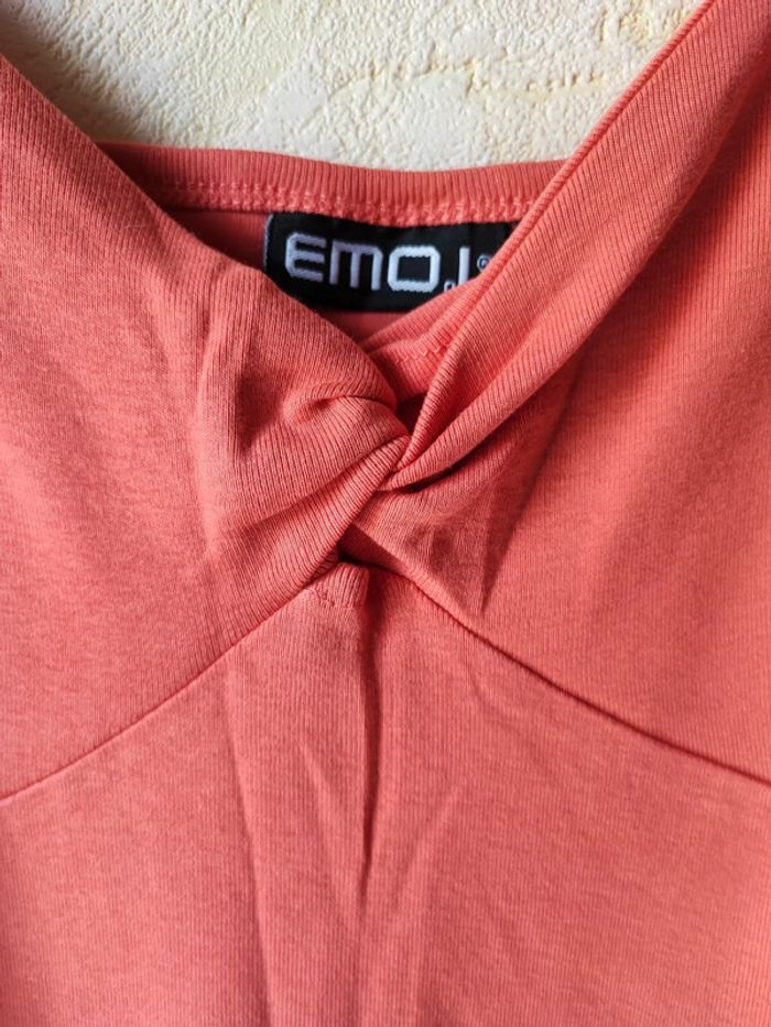 Tunique longue ou petite robe orange - photo numéro 3