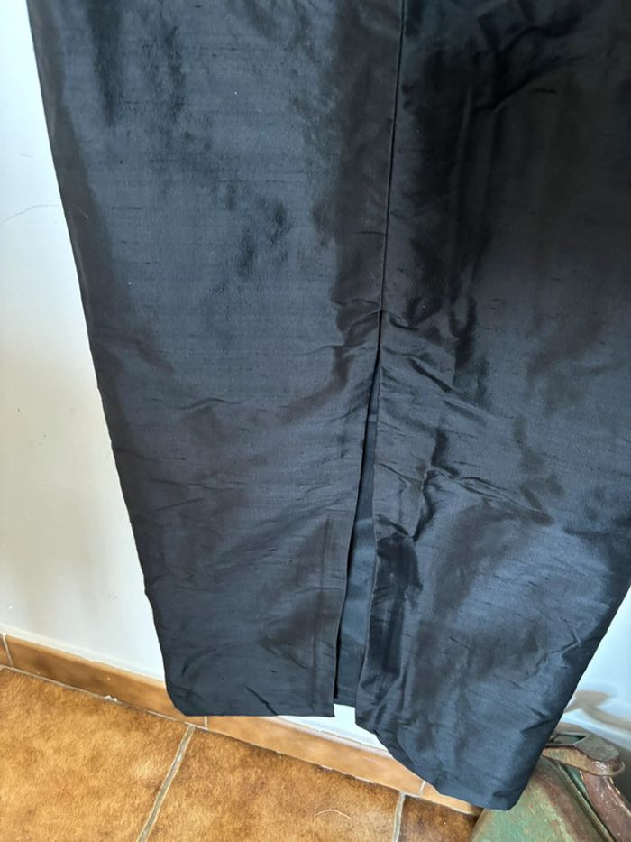 Robe de cérémonie en soie sauvage taille 40 - photo numéro 4