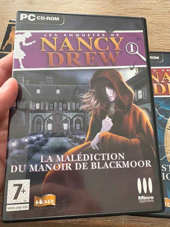 Coffret 2 enquêtes Nancy drew pc vintage - photo numéro 5