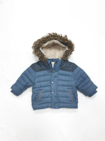 Manteau à capuche Obaïbi 12 mois