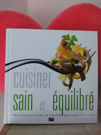Livre cuisiner sain et équilibré