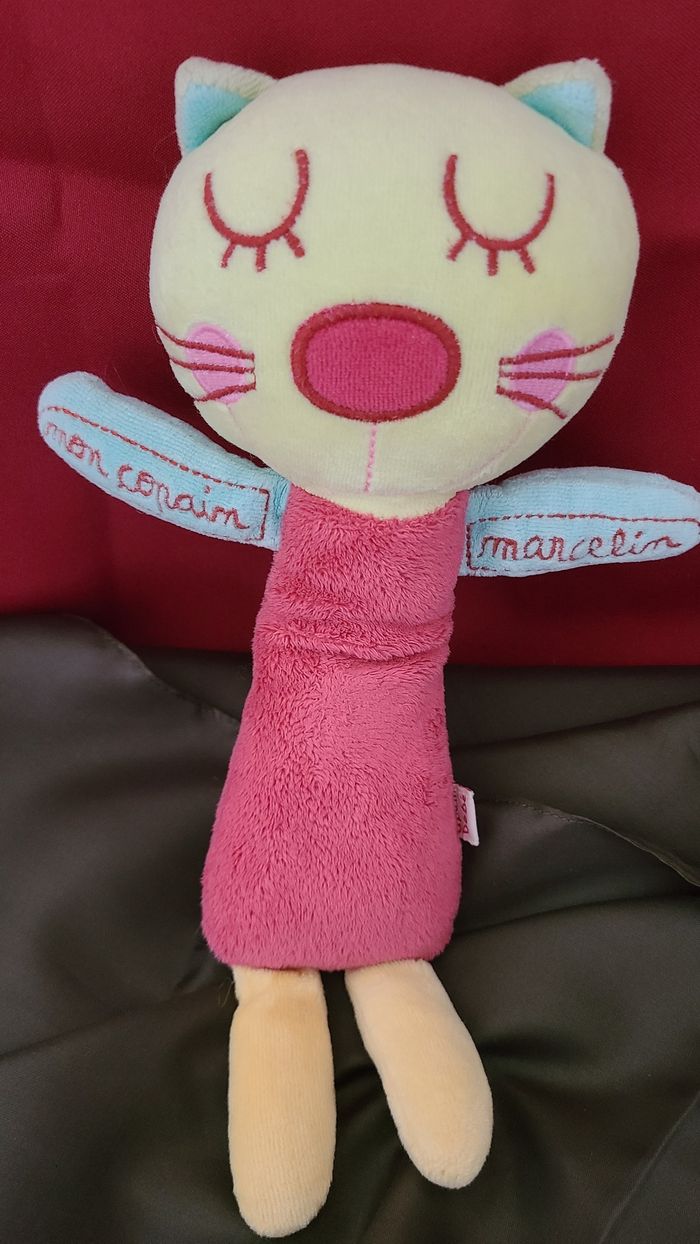 doudou chat ma copine celestine dpam du pareil au même - photo numéro 2