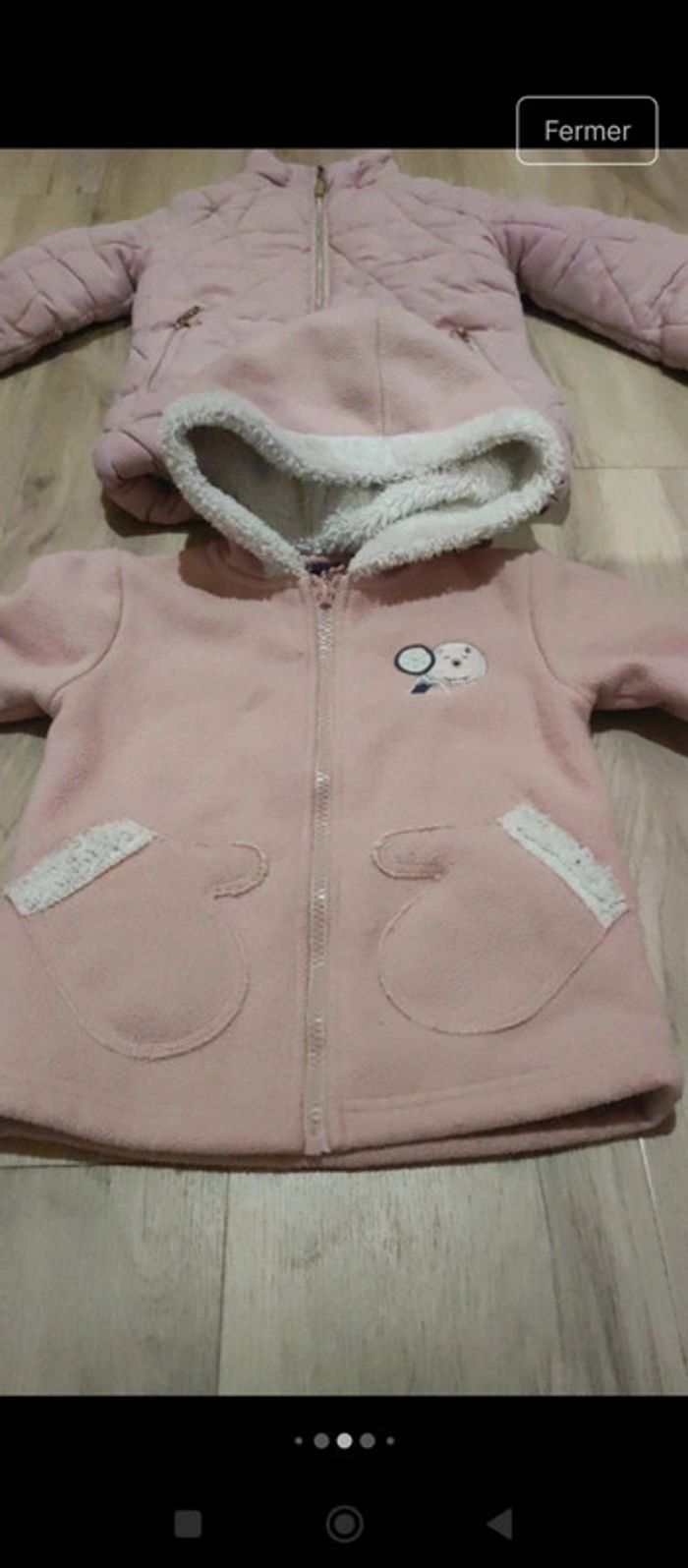 Lot blouson manteau fille 4-5 ans - photo numéro 6