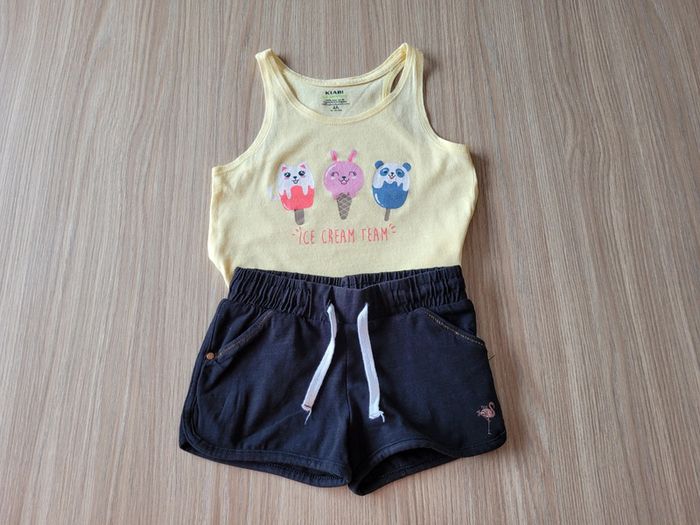 Short + débardeur 4 ans