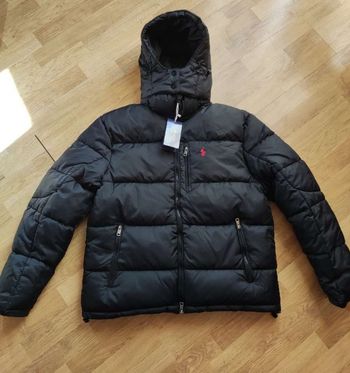 Doudoune Ralph lauren noir mat taille L 