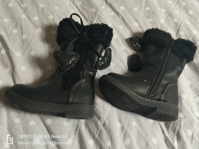 Bottes moltonner 22 Nini&girls 0€50 -50% dès 2 achetés - photo numéro 2