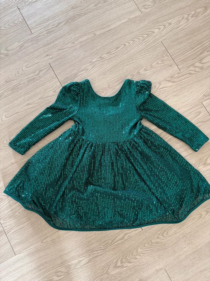 Robe cérémonie sequins