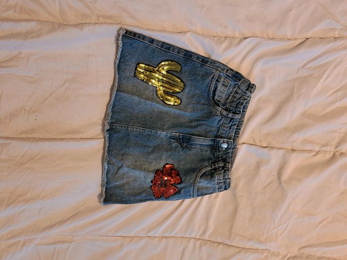 Jupe en jean fille taille 9-10 ans