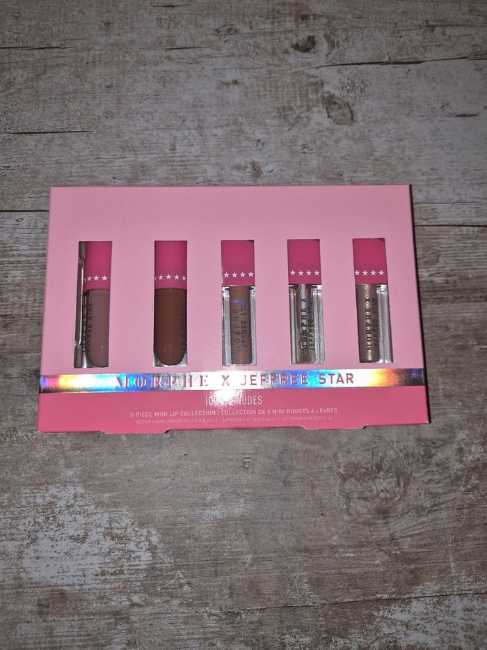 Coffret levres Jeffree Star collab Morphe