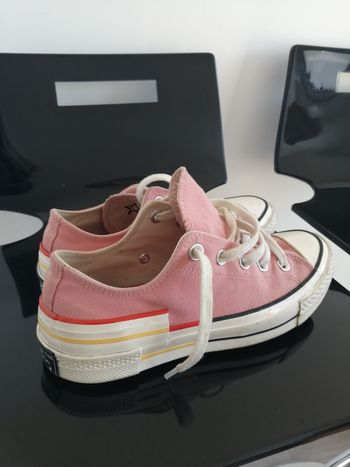 Converse rose basse 36. 5