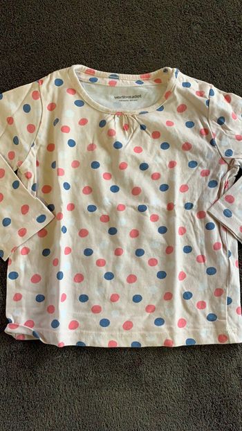 Tee shirt manches longues a poids