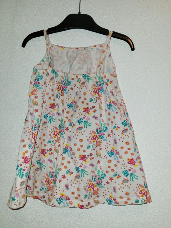 Robe été fine bretelle 24 mois 92cm - photo numéro 4