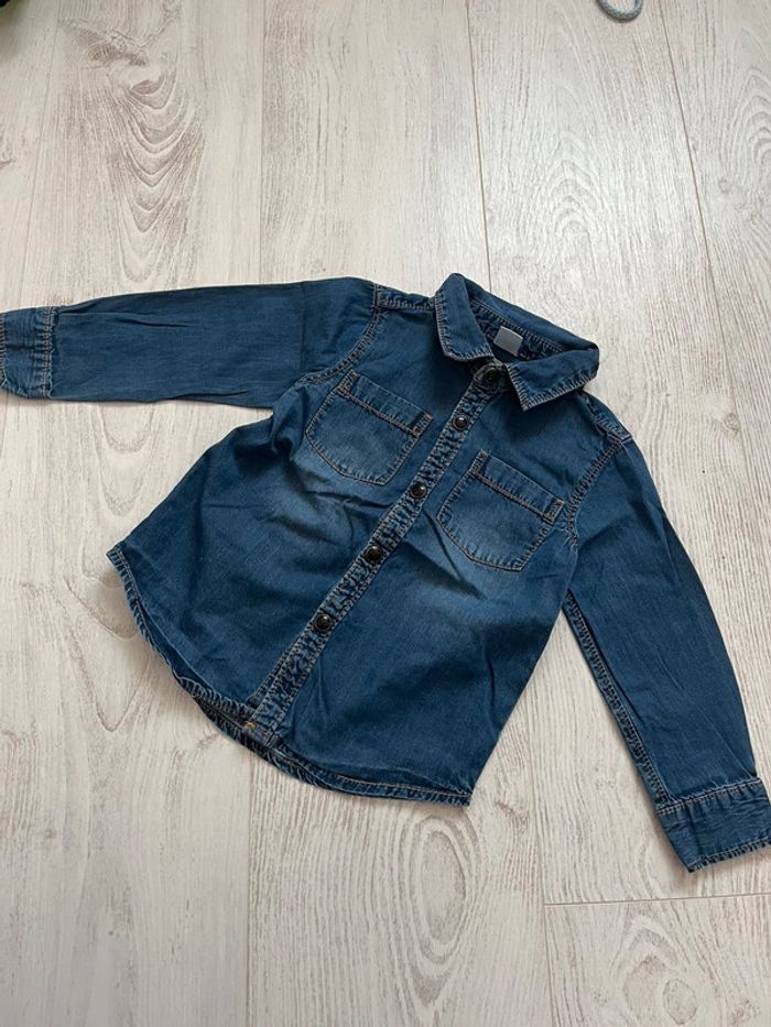 Chemise jean tex 23 mois