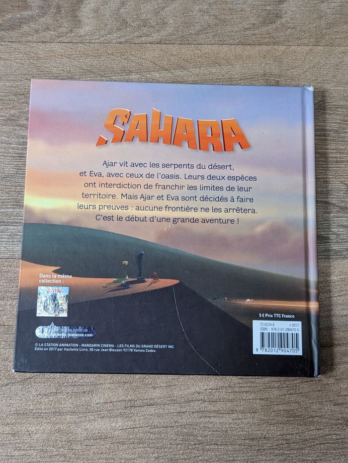 Livre Sahara le voyage d Ajar - photo numéro 2