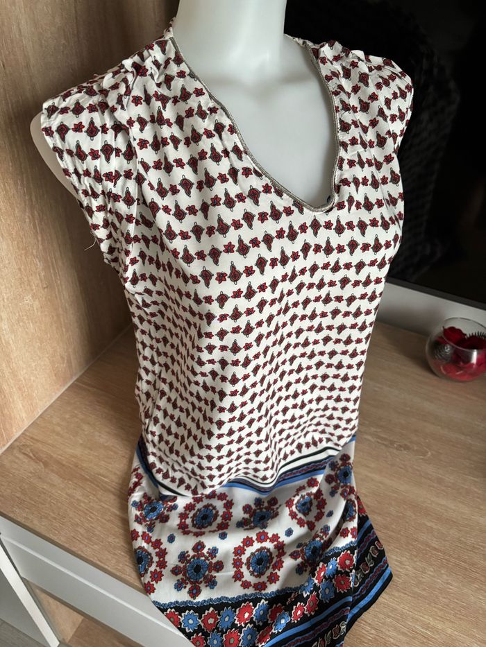 Robe imprimé fleur taille S/M - photo numéro 5