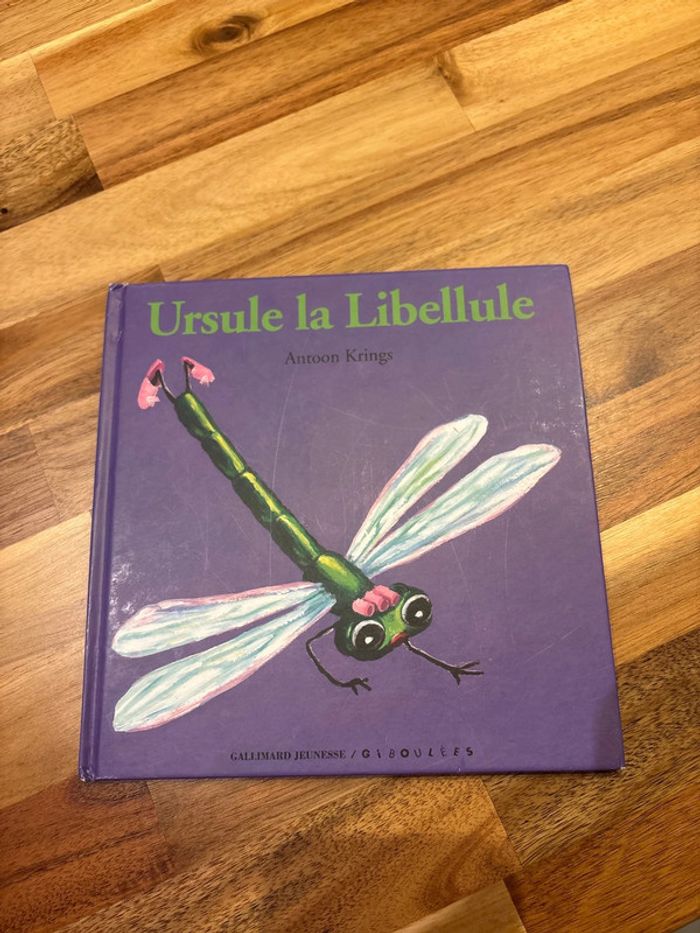 Livre Ursule la libellule