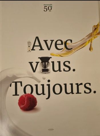 Livre thermomix (les 50 ans de thermomix)