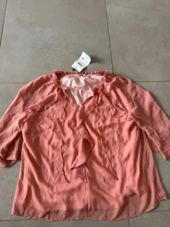 Blouse rose Grain de malice, taille 44, neuve valeur 33€