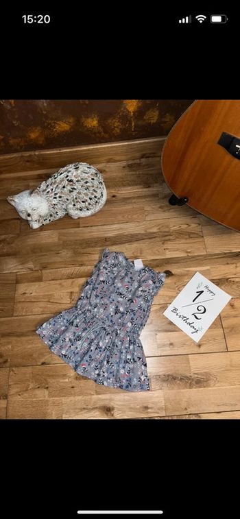 Jolie petite robe la compagnie des petits très bon état 6 mois/68cm