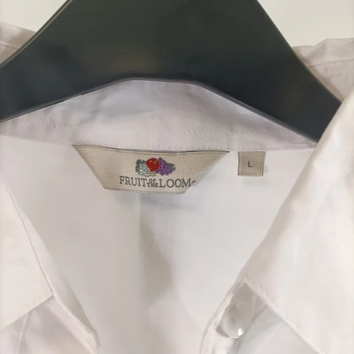 Chemise blanche classique - Fruit of the Loom - Taille L - A027 - photo numéro 2