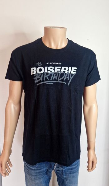 T-shirt La Boiserie Birthday black - Taille M - Collector auto style