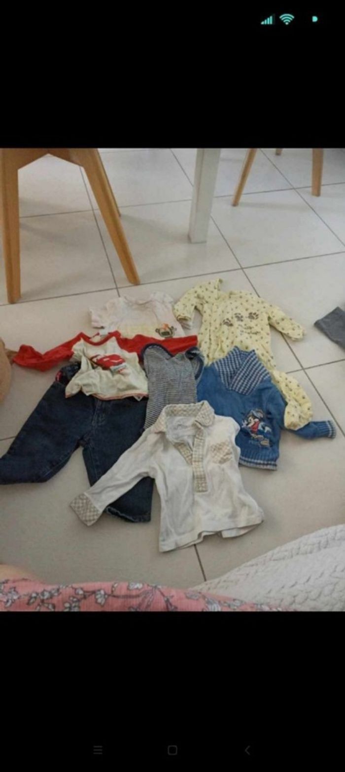 Lot 22 vêtements  12 mois garçon hiver - photo numéro 4