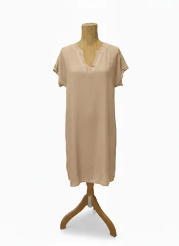 Tunique Last Queen Paris beige femme Taille L Neuf