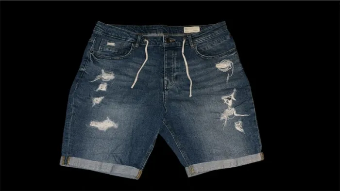 Short jeans bleu foncé homme Primark 48 - W38