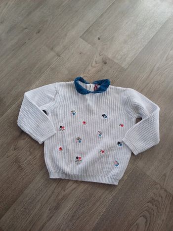 Pull col claudine
