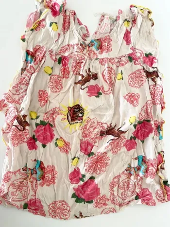 Robe 5 ans billieblush tigre