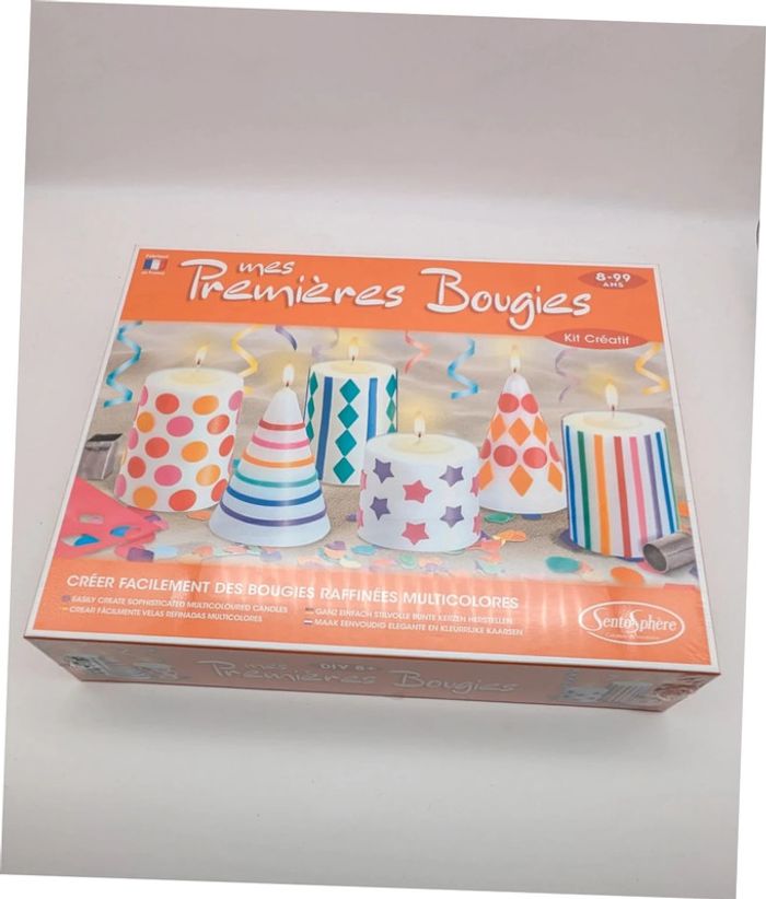Coffret mes premières bougies - sentosphère