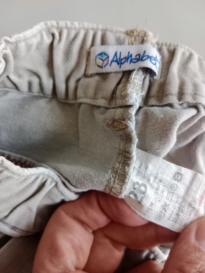 Lot de 6 pantalons et jeans garçon taille 18/24 mois - photo numéro 11