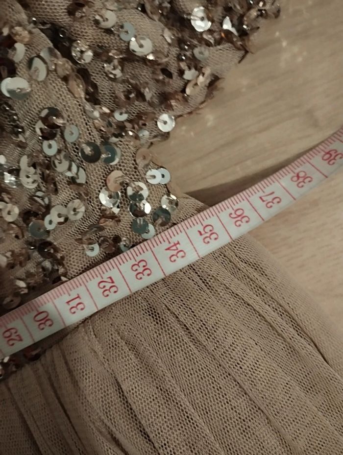 Robe longue de soirée Maya Deluxe taille 38 - photo numéro 9