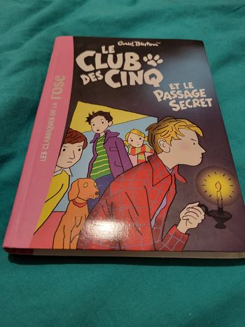 Le club des cinq et le passage secret Tome 2
bibliothèque rose