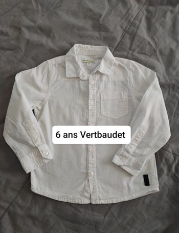 Chemise manche longue 6 ans Vertbaudet 