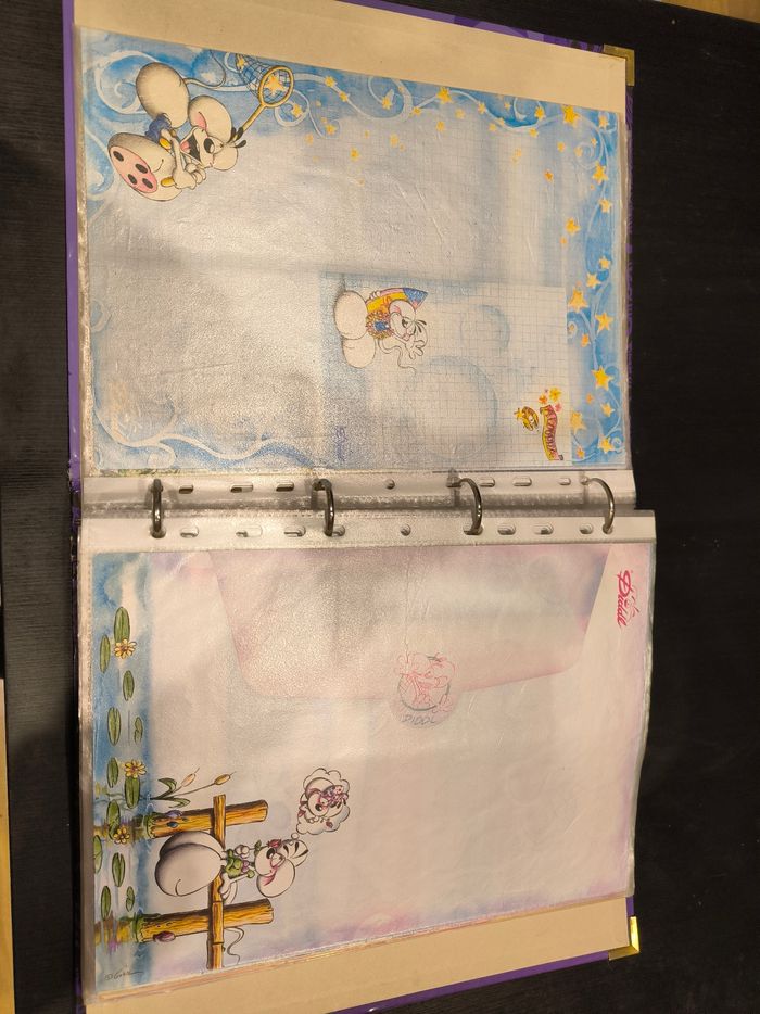 Classeur - Grande collection de fiches, enveloppes, pochettes, post-its, petites fiches, etc. Diddl - photo numéro 2