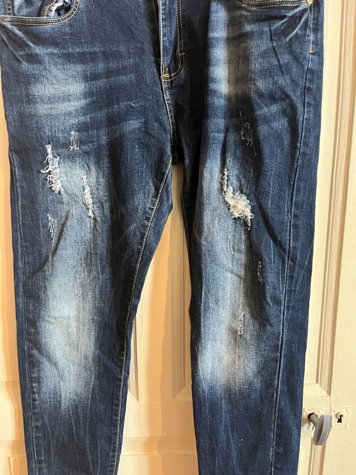 Jeans tissaia délavé taille 38 - photo numéro 2
