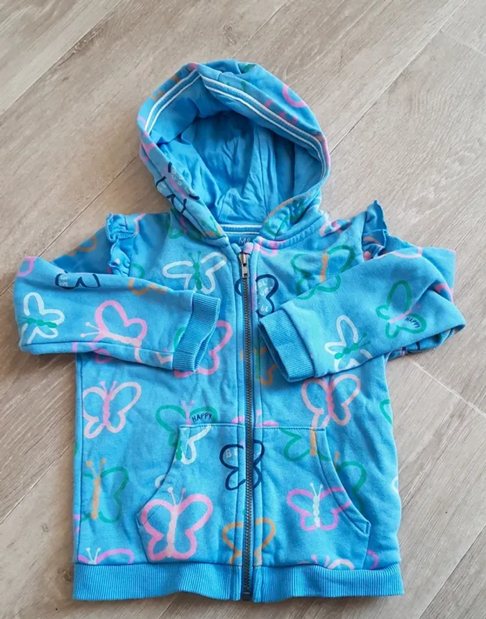 Gilet à capuche Marks&Spencer taille 3 ans - photo numéro 5