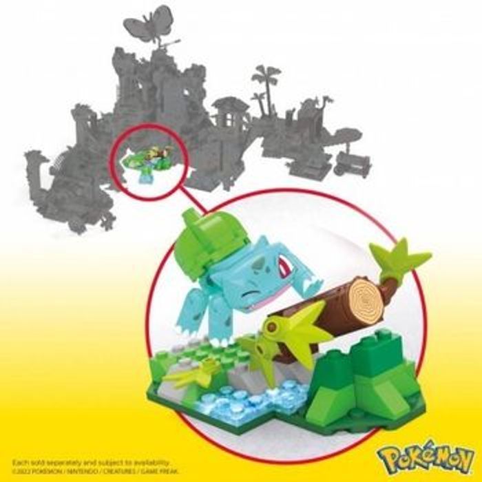 Bulbizarre Aventure en forêt Jeu de construction Pokémon Mega Construx - photo numéro 6